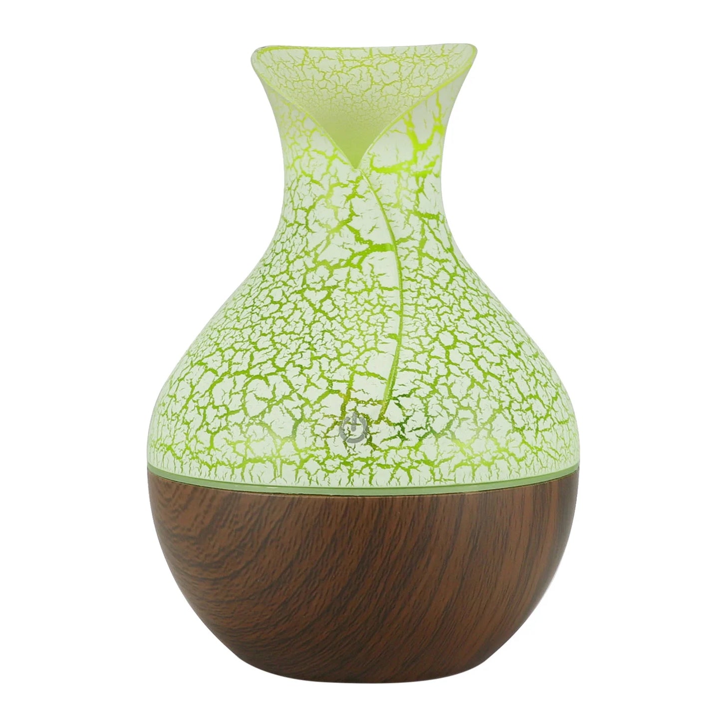 130Ml LED Essential Oil Diffuser Humidifier Aromatherapy Wood Grain Vase Aroma/Small Humidifier