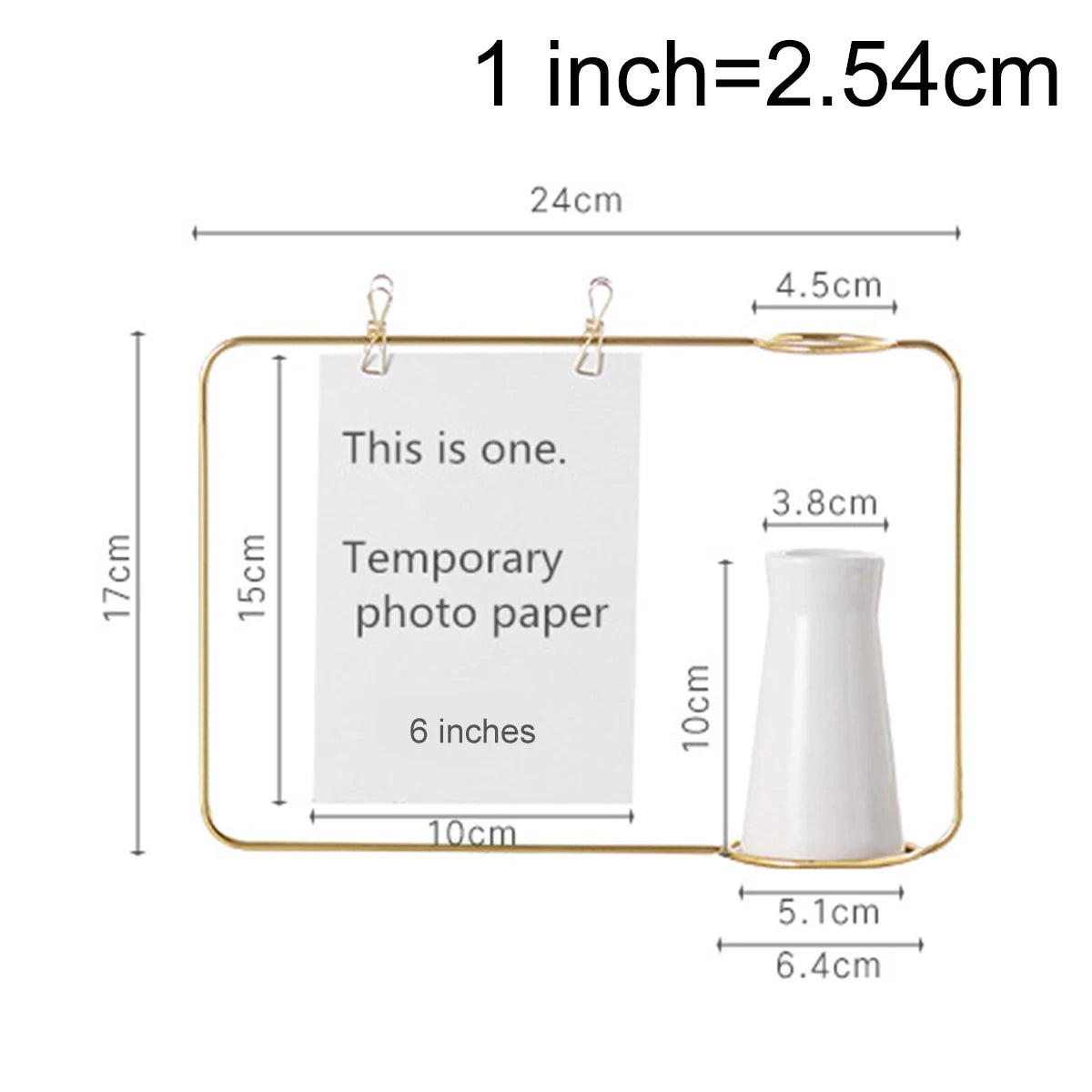 Creative Vase Home Decor Nordic Style Art Retro Vase Metal Plant Holder Deoration Iron Line Flower Ornament for Home Room Garden