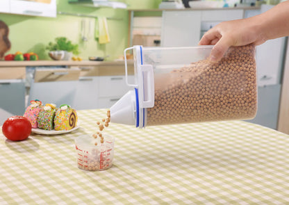 Grain Storage Container with Cup