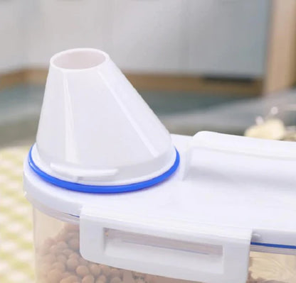 Grain Storage Container with Cup